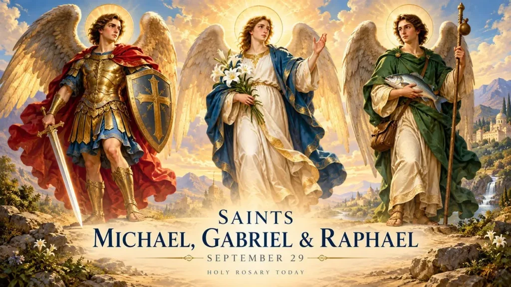 Saints Michael, Gabriel, and Raphael