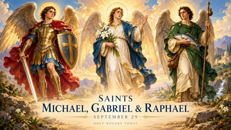 Saints Michael, Gabriel, and Raphael