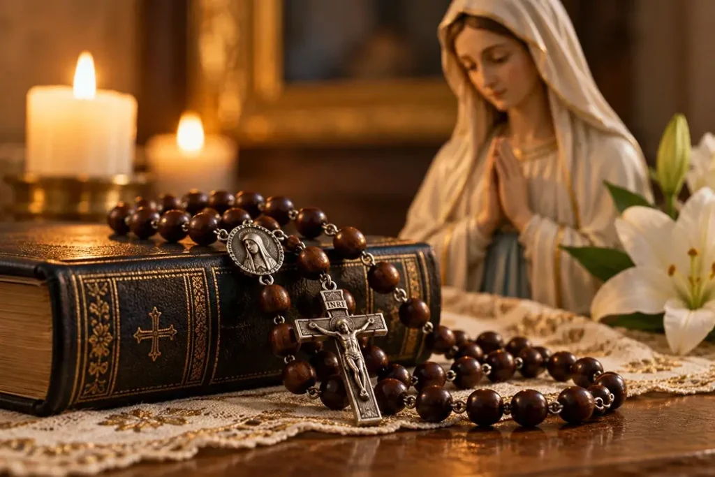 Why Do We Pray Three Hail Marys at the Beginning of the Rosary?